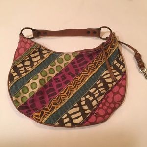 Fossil large Shoulder Bag Hobo Leather
